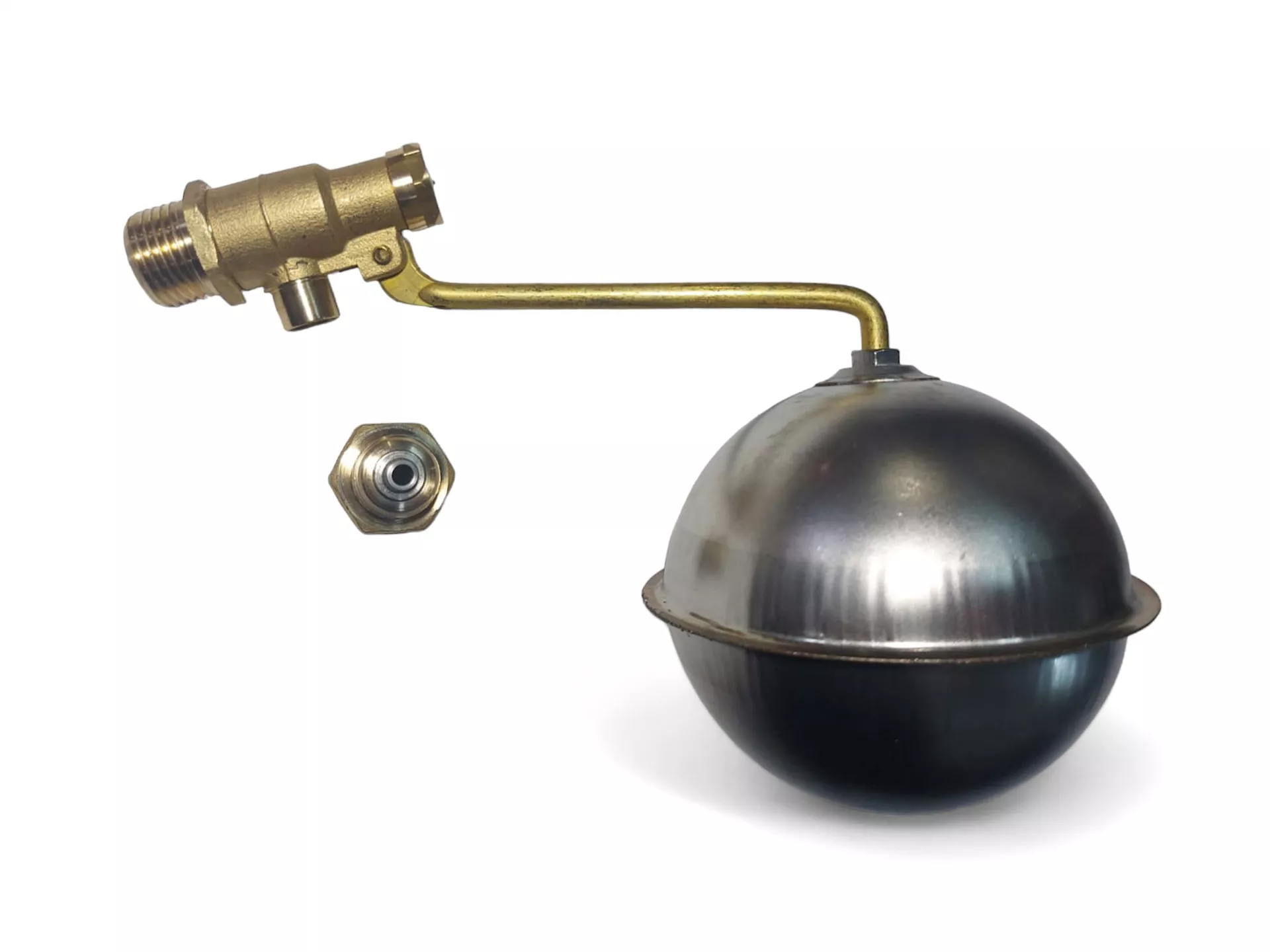 1/2″  Kısa Krom Çelik Flatör